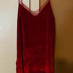 Free people red blouse